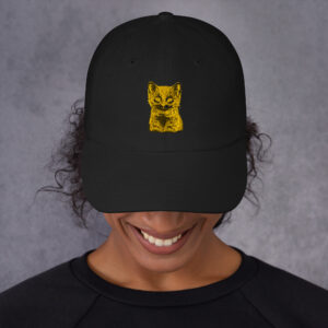 Gold Tabby Dad Hat