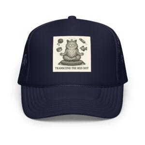 Transcend the Red Dot Trucker Cap